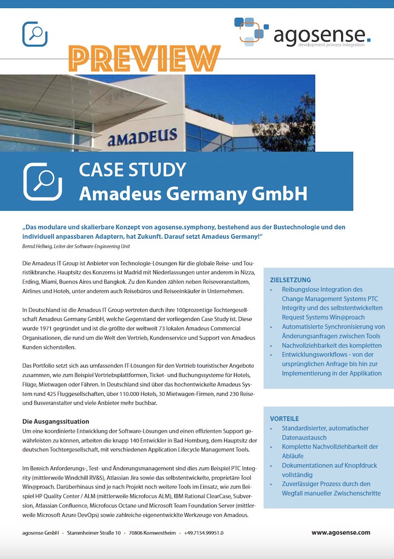 Vorschau Case Study Amadeus Vorschau Case Study Amadeus